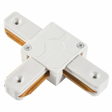 Соединитель для однофазной шины AM Group AM174 WH