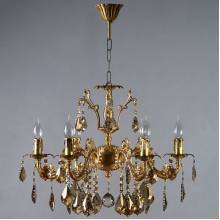 Люстра GRANADA AMBIENTE by BRIZZI 2118/6 AB Honey Leaf