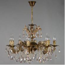 Люстра GRANADA AMBIENTE by BRIZZI 2118/8 PB Tear drop