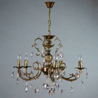 Люстра AMBIENTE by BRIZZI 8888/5 PB Tear drop ALICANTE