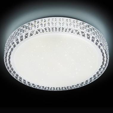 Светильник Ambrella Light F85 WH 48W D400 ORBITAL CRYSTAL
