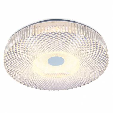 Светильник Ambrella Light F96 CL 48W D390 Crystal