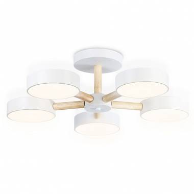 Люстра Ambrella Light FL4825/5 WH COMFORT