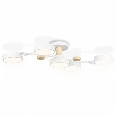 Люстра Ambrella Light FL4834/5 WH COMFORT