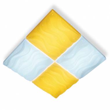 Светильник Ambrella Light FP2381 WH 128W D500*500 Parus