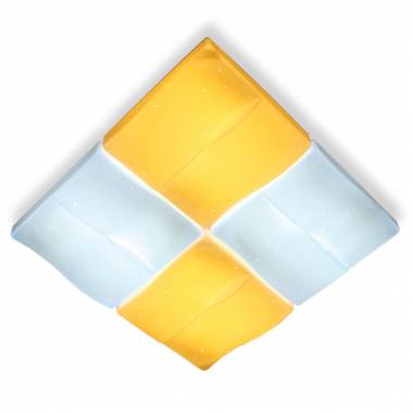 Светильник Ambrella Light FP2382 WH 128W D500*500 Parus
