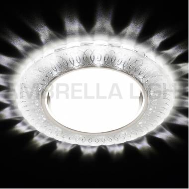 Точечный светильник Ambrella Light G252 WH/CH/WH GX53 LED