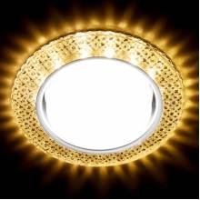 Точечный светильник GX53 LED Ambrella Light G296 CL/WW