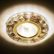 Точечный светильник S223 Ambrella Light S223 WH-G-WA