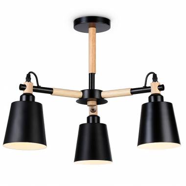 Люстра Ambrella Light TR82206/3 BK/LW TRADITIONAL
