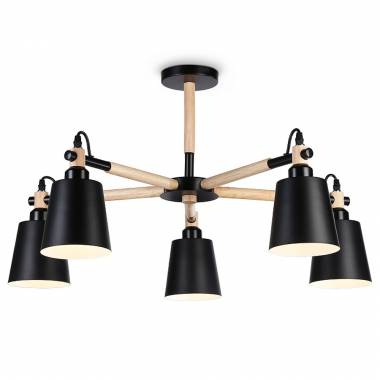 Люстра Ambrella Light TR82211/5 BK/LW TRADITIONAL