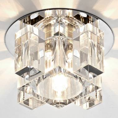 Точечный светильник Ambrella Light D1037 CL/CL/CH