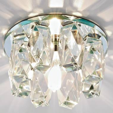 Точечный светильник Ambrella Light D1047 CL/CL/CH