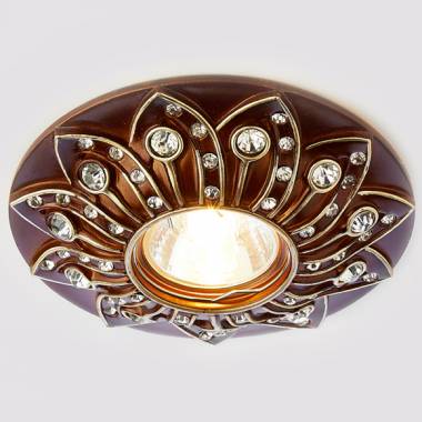 Точечный светильник Ambrella Light D4455 BR