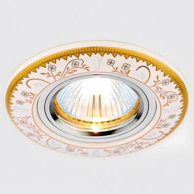 Точечный светильник Ambrella Light D5530 W/YL
