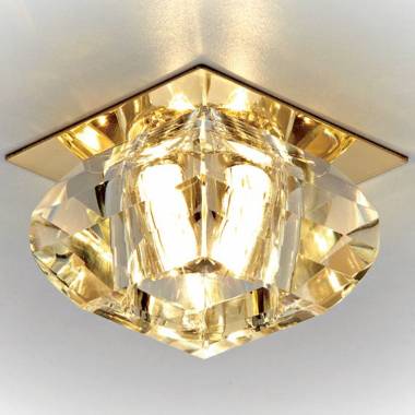 Точечный светильник Ambrella Light D8048 CL/G