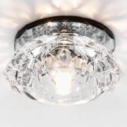Точечный светильник Кристальный дизайн Ambrella Light D8068 CH+BK CL