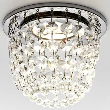 Точечный светильник Ambrella Light K2075 CH/CL