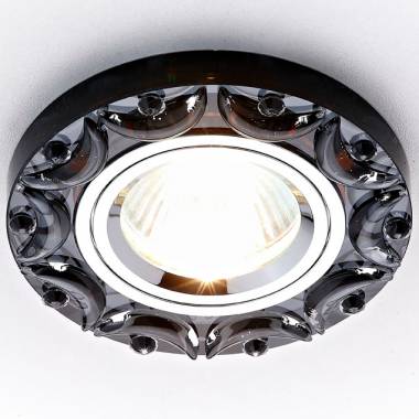 Точечный светильник Ambrella Light K217 BK