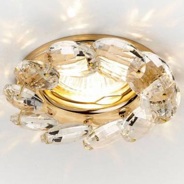 Точечный светильник Ambrella Light K306 CL/G