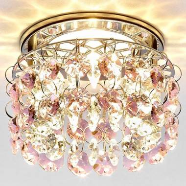 Точечный светильник Ambrella Light K3221 GD/PI