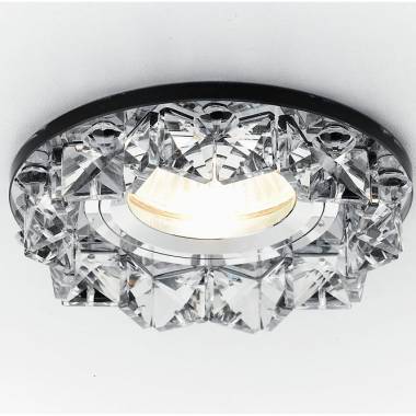 Точечный светильник Ambrella Light K330 BK