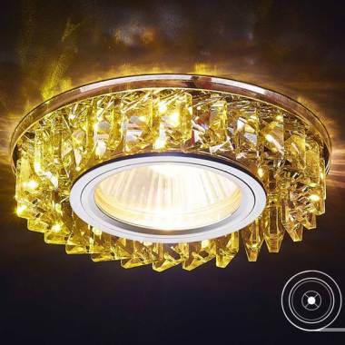 Точечный светильник Ambrella Light S255 CH/YL