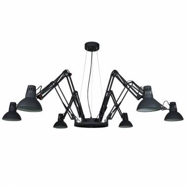 Люстра Arte Lamp A2043SP-6BK Spider