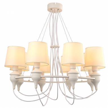 Люстра Arte Lamp A3326LM-8WH Sergio