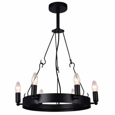 Люстра Arte Lamp A8811SP-6BK Arizona