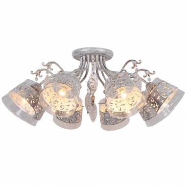 Люстра Arte Lamp A9081PL-8WG Optaleka