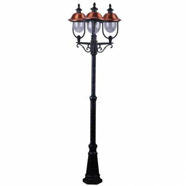 Фонарный столб Arte Lamp A1486PA-3BK Barcelona