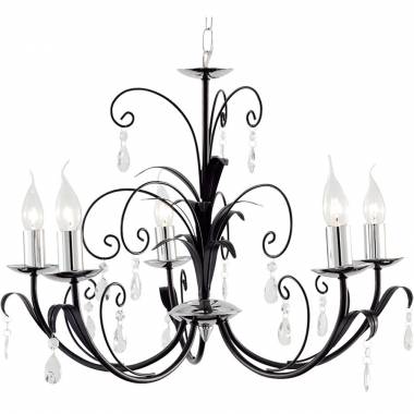 Люстра Arte Lamp A1742LM-5BK Romana