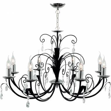 Люстра Arte Lamp A1742LM-8BK Romana