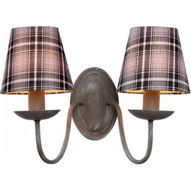 Бра Arte Lamp A3090AP-2GY Scotch
