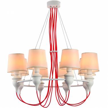 Люстра Arte lamp A3325LM-8WH Sergio