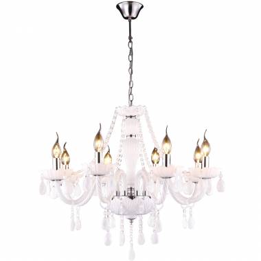 Люстра Arte Lamp A3964LM-8WH Teatro