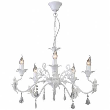 Люстра Arte Lamp A5349LM-5WH ANGELINA