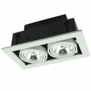Точечный светильник Technika bianco Arte Lamp A5930PL-2WH