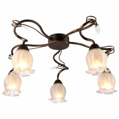 Люстра Arte Lamp A7449PL-5BR PAULINA