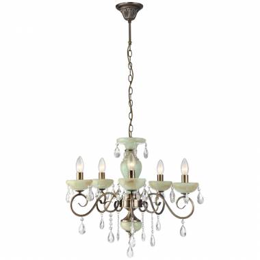 Люстра Arte Lamp A9592LM-5AB ONYX GREEN