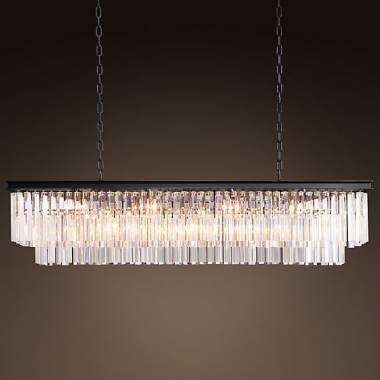 Светильник BLS 30337 1920s Odeon Glass Fringe Chandelier