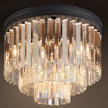 Светильник BLS 30487 1920s Odeon Glass Fringe Chandelier