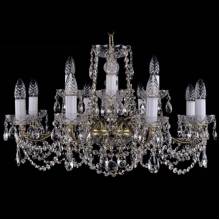 Люстра Серия 1214 Bohemia Ivele Crystal 1214/8+4/220/G