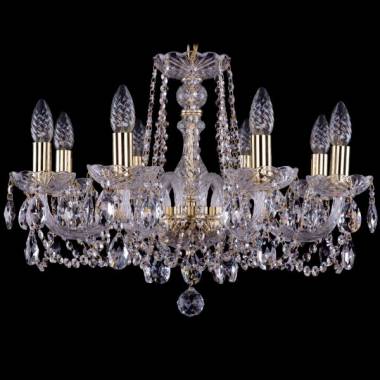 Хрустальная люстра Bohemia Ivele Crystal 1402/8/195/G