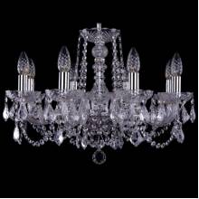 Люстра Серия 1402 Bohemia Ivele Crystal 1402/8/195/Ni/Leafs