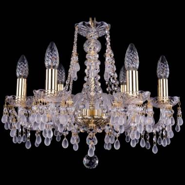 Хрустальная люстра Bohemia Ivele Crystal 1410/6/160/G/V0300