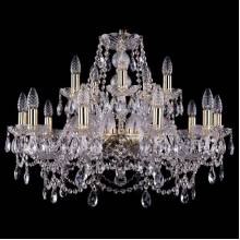 Люстра Серия 1411 Bohemia Ivele Crystal 1411/10+5/240/G