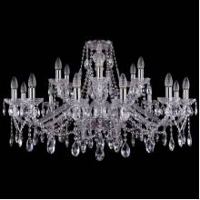 Люстра Серия 1413 Bohemia Ivele Crystal 1413/12+6/360/Ni
