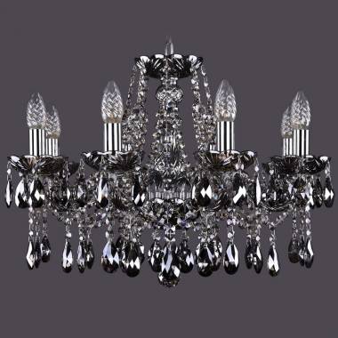 Хрустальная люстра Bohemia Ivele Crystal 1413/8/200/Ni/M731